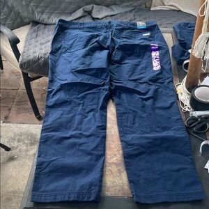 Columbia Men's Deep Blue Chinos straight leg 40 x 30